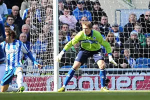 Leicester City - 06-04-2013 Prints: Brighton & Hove Albion vs. Leicester City (06-04-2013): A Glimpse into the 2012-13 Home Season