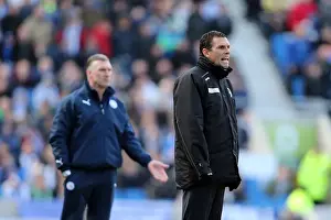 Leicester City - 06-04-2013 Prints: Brighton & Hove Albion vs. Leicester City (06-04-2013) - A Nostalgic Look Back at the 2012-13 Home Season