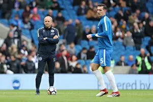 Images Dated 31st March 2018: Brighton and Hove Albion vs. Leicester City: Premier League Battle at American Express Community