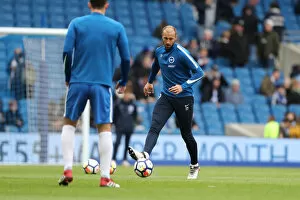 Images Dated 31st March 2018: Brighton and Hove Albion vs Leicester City: Premier League Battle at American Express Community