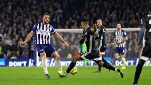 Leicester City 23NOV19 Collection: Brighton and Hove Albion vs. Leicester City: Premier League Showdown at American Express Community