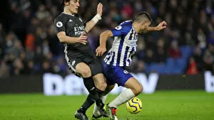 Leicester City 23NOV19 Collection: Brighton and Hove Albion vs Leicester City: Premier League Showdown at American Express Community
