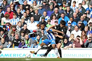 Leicester City - 06-04-2013 Prints: Brighton & Hove Albion vs Leicester City: 2012-13 Home Game