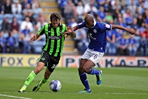 Leicester City - 17-09-2011 Prints: Brighton & Hove Albion vs. Leicester City (Away), September 17, 2011