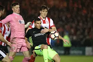 Lincoln City 28JAN17 Prints: Brighton and Hove Albion vs. Lincoln City: FA Cup 4th Round Clash at Sincil Bank (28JAN17)