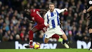 Images Dated 12th January 2019: Brighton and Hove Albion vs Liverpool: Premier League Showdown at American Express Community