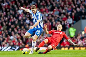 Liverpool (FAC) - 19-02--12 Prints: Brighton & Hove Albion vs. Liverpool: 2011-12 FA Cup Clash at Anfield