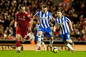 Images Dated 19th February 2012: Brighton & Hove Albion vs. Liverpool - FA Cup 2011-12: Away Game