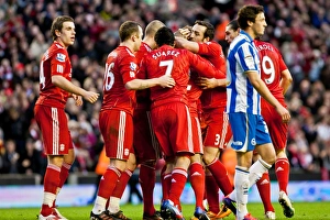 Liverpool (FAC) - 19-02--12 Prints: Brighton & Hove Albion vs. Liverpool (FA Cup, 2011-12): Away Game