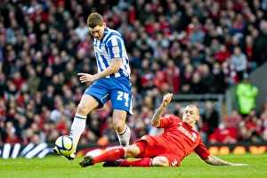 Liverpool (FAC) - 19-02--12 Prints: Brighton & Hove Albion vs. Liverpool (FA Cup, 2011-12): An Away Game