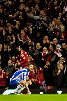 Liverpool (FAC) - 19-02--12 Prints: Brighton & Hove Albion vs. Liverpool: FA Cup Clash (2011-12 Season)