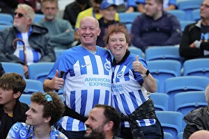 Images Dated 12th August 2023: Brighton & Hove Albion vs. Luton Town: Premier League Battle at American Express Stadium