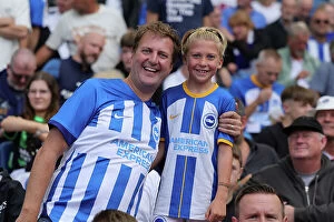 Images Dated 12th August 2023: Brighton and Hove Albion vs. Luton Town: Premier League Battle at American Express Stadium (12AUG23)