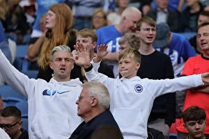 Images Dated 12th August 2023: Brighton and Hove Albion vs. Luton Town: Premier League Battle at American Express Stadium