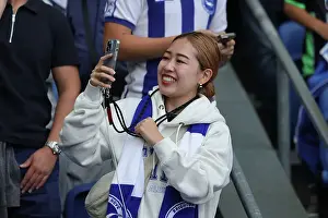 Brighton and Hove Albion vs. Luton Town: Premier League Clash at American Express Stadium (12AUG23)