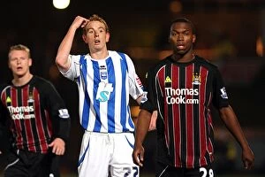 Images Dated 25th September 2008: Brighton & Hove Albion vs. Manchester City (Carling Cup): 2008-09 Season - Home Game Highlights