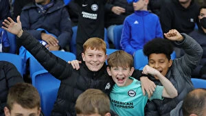 Images Dated 23rd October 2021: Brighton and Hove Albion vs Manchester City: Intense Premier League Clash at American Express