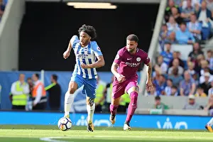 Brighton & Hove Albion vs Manchester City: Isaiah Brown's Premier League Debut, August 12, 2017