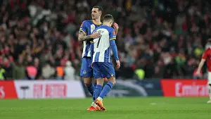 Brighton and Hove Albion vs Manchester United: FA Cup Semi-Final Showdown at Wembley Stadium (23APR23)