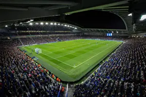 Brighton and Hove Albion vs Manchester United: Intense Premier League Clash at The Amex Stadium (04MAY18)