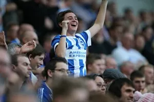 Images Dated 18th October 2014: Brighton and Hove Albion vs Middlesbrough: A Sea of Passionate Fans (18OCT14)