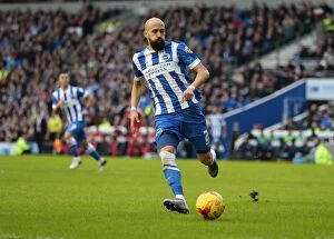 Images Dated 19th December 2015: Brighton and Hove Albion vs. Middlesbrough: A Battle in the Sky Bet Championship (19DEC15)