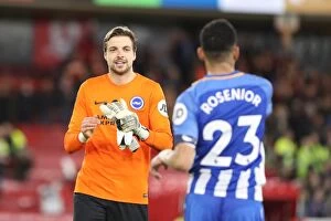 Images Dated 27th January 2018: Brighton and Hove Albion vs. Middlesbrough: FA Cup 4th Round Clash at Riverside Stadium (27Jan18)