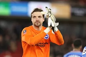 Images Dated 27th January 2018: Brighton and Hove Albion vs. Middlesbrough: FA Cup 4th Round Battle at Riverside Stadium (27Jan18)