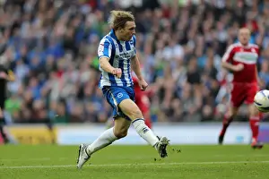 Middlesbrough - 20-10-2012 Prints: Brighton & Hove Albion vs. Middlesbrough: 2012-13 Home Game