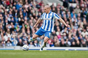 Middlesbrough - 31-03-2012 Prints: Brighton & Hove Albion vs Middlesbrough: Adam El-Abd Focused Amex Stadium, March 31, 2012