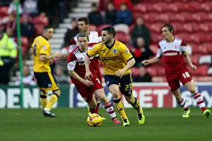 Middlesbrough - 14-12-2013 Prints: Brighton & Hove Albion vs. Middlesbrough: Away Game - 14-12-2013 (Season 2013-14)