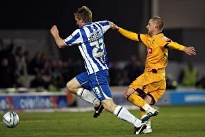 Images Dated 14th February 2012: Brighton & Hove Albion vs. Millwall: A Historic Clash from the 2011-12 Season
