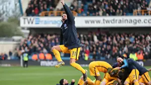 Millwall 17MAR19 Prints: Brighton and Hove Albion vs. Millwall: FA Cup Quarterfinal Battle at The Den (17 March 2019)
