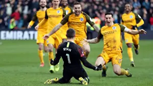 Brighton and Hove Albion vs. Millwall: FA Cup Quarterfinal Battle at The Den (17MAR19)