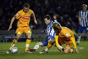 Millwall -14-02-12 Prints: Brighton & Hove Albion vs. Millwall: A Historic 2011-12 Home Game