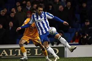 Millwall -14-02-12 Prints: Brighton & Hove Albion vs. Millwall: A Historic 2011-12 Home Game