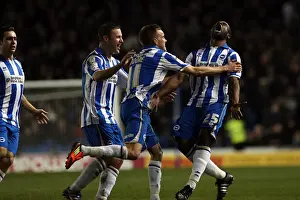 Millwall -14-02-12 Prints: Brighton & Hove Albion vs. Millwall: A Historic 2011-12 Home Game