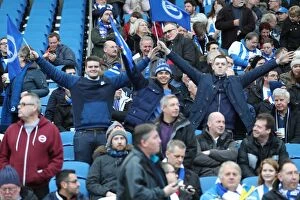 Images Dated 7th January 2017: Brighton and Hove Albion vs. Milton Keynes Dons: FA Cup 3rd Round Battle at American Express