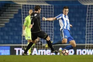 Images Dated 7th January 2017: Brighton and Hove Albion vs Milton Keynes Dons: FA Cup 3rd Round Battle at American Express