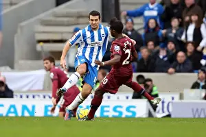 Newcastle United - 05-01-2013 Prints: Brighton & Hove Albion vs. Newcastle United (05-01-2013) - A Glimpse into the 2012-13 Home Season