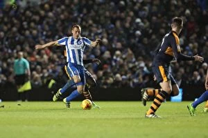 Images Dated 28th February 2017: Brighton and Hove Albion vs. Newcastle United: A Championship Showdown at the American Express