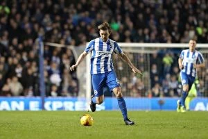 Images Dated 28th February 2017: Brighton and Hove Albion vs. Newcastle United: A Tight EFL Sky Bet Championship Clash at