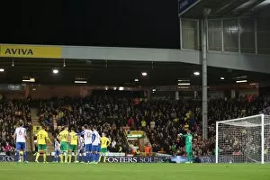 Images Dated 21st April 2017: Brighton and Hove Albion vs. Norwich City: EFL Sky Bet Championship Showdown at Carrow Road