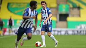 Images Dated 4th July 2020: Brighton and Hove Albion vs. Norwich City: Premier League Battle at Carrow Road (04JUL20)