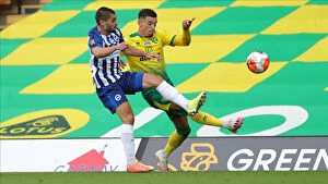 Images Dated 4th July 2020: Brighton and Hove Albion vs. Norwich City: Premier League Showdown at Carrow Road (04JUL20)