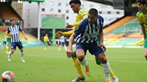 Images Dated 4th July 2020: Brighton and Hove Albion vs. Norwich City: Premier League Showdown at Carrow Road (04JUL20)