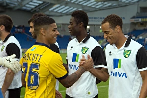 Norwich City - 30-07-2013 Prints: Brighton & Hove Albion vs Norwich City: 2013 Pre-Season Clash - Brighton's 2013-14 Campaign Kick-Off