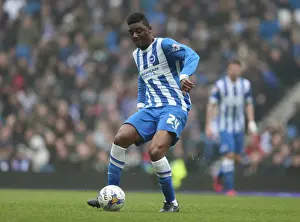 Brighton & Hove Albion vs Norwich City: Rohan Ince's Intense Midfield Battle (3rd April 2015)