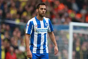 Brighton & Hove Albion vs Norwich City: Sam Baldock's Championship Showdown, October 2016