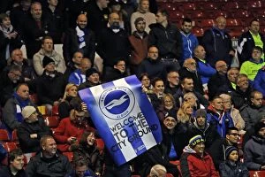 Images Dated 11th April 2016: Brighton and Hove Albion vs. Nottingham Forest: Sky Bet Championship Showdown at City Ground